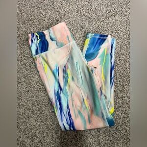 DSG Momentum 7/8 High Rise Leggings Graffiti Strokes Medium